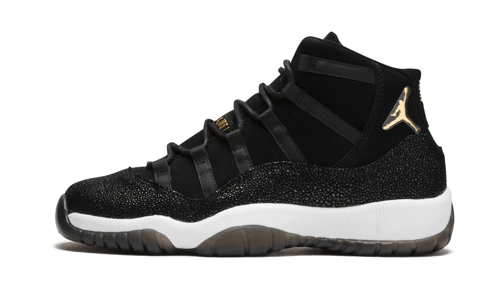 Jordan 11 Retro Heiress Black Stingray (GS) productfoto