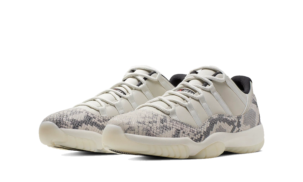 Jordan 11 Retro Low Snake Light Bone (GS) - Image 1
