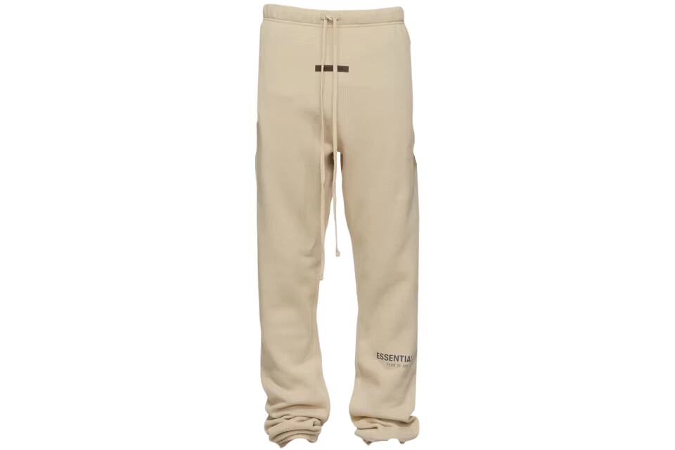 Fear of God Essentials SSENSE Exclusive Fleece Lounge Pants Linen product photo