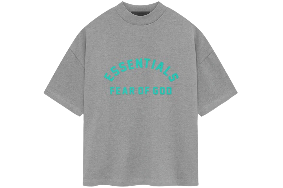 Foto del prodotto Fear of God Essentials Heavy Jersey S/S Tee Dark Heather Oatmeal