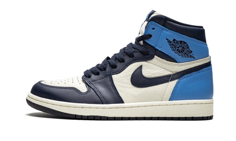 Jordan 1 Retro High Obsidian UNC