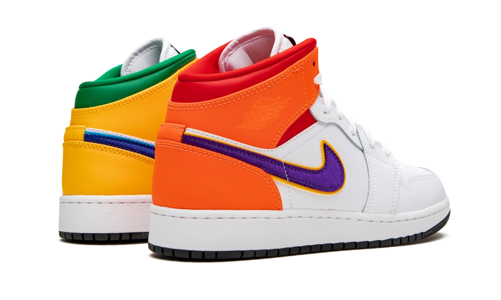 Jordan 1 Mid Alternate Multi-Color (GS) - Image 2