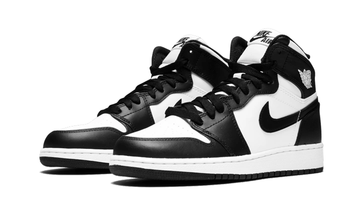 Jordan 1 Retro High Black White (2014) (GS) - Image 1