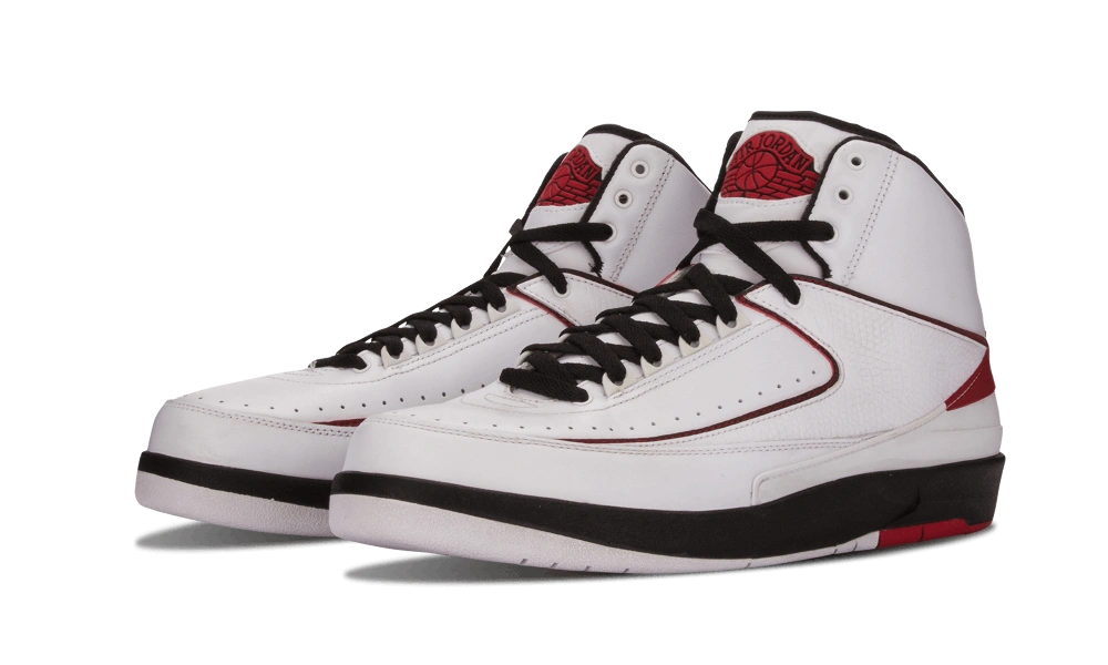 Jordan 2 Retro QF White Varsity Red (2010) - Image 1