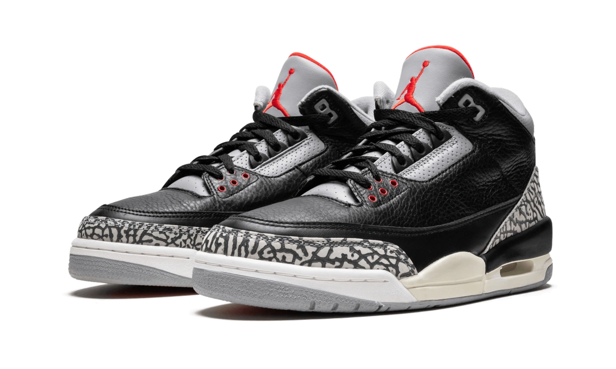 Jordan 3 Retro Black Cement (2001) - Image 1