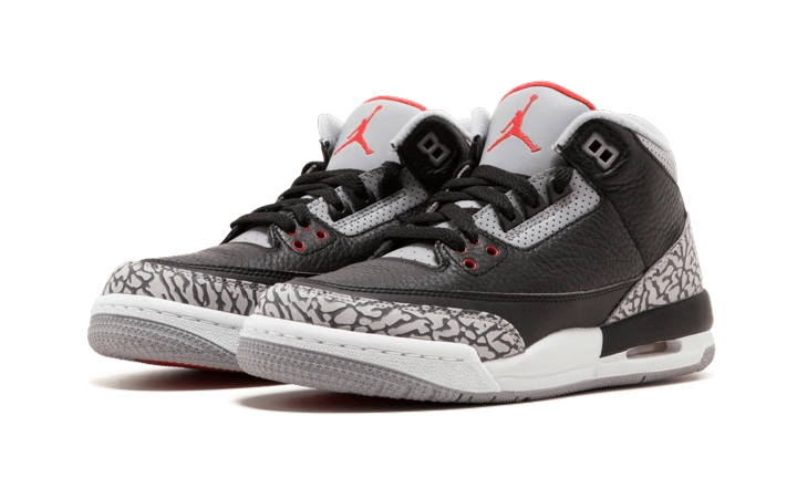 Jordan 3 Retro Black Cement 2018 (GS) - Image 1