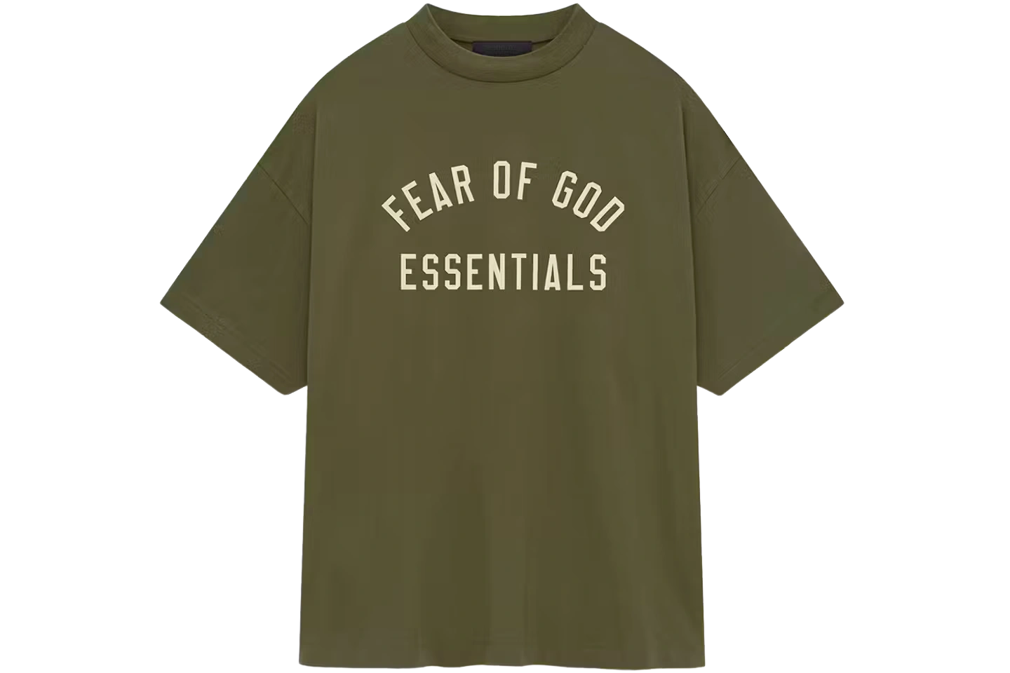 Foto del prodotto Fear of God Essentials Jersey Crewneck Tee Military