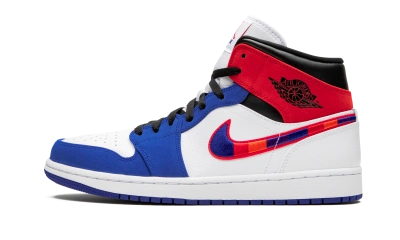 Jordan 1 Mid Multi-Color Swoosh