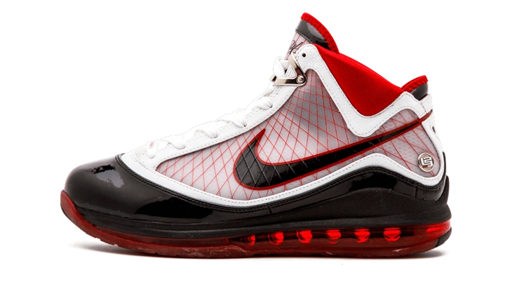 Nike LeBron 7 White/Black-Varsity Red
