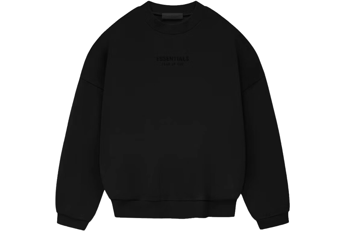 Foto del prodotto Fear of God Essentials Crewneck Jet Black