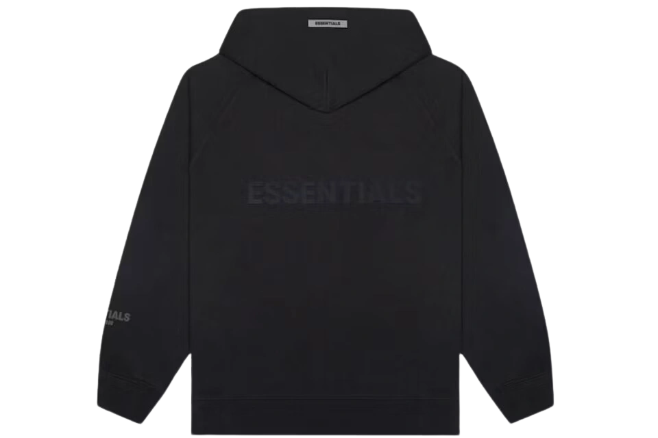 Fear of God Essentials Full Zip Up Hoodie Applique Logo Dark Slate/Stretch Limo/Black - Image 1