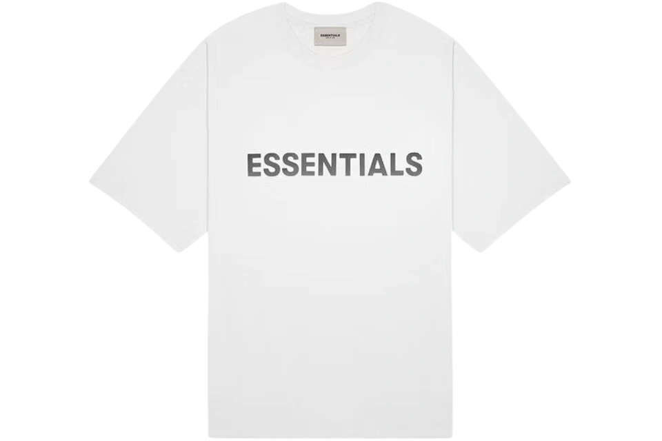 Foto del prodotto Fear of God Essentials Boxy T-Shirt Applique Logo White