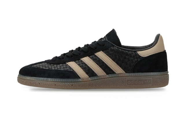 adidas Handball Spezial Basket Weave Black Trace Khaki productfoto