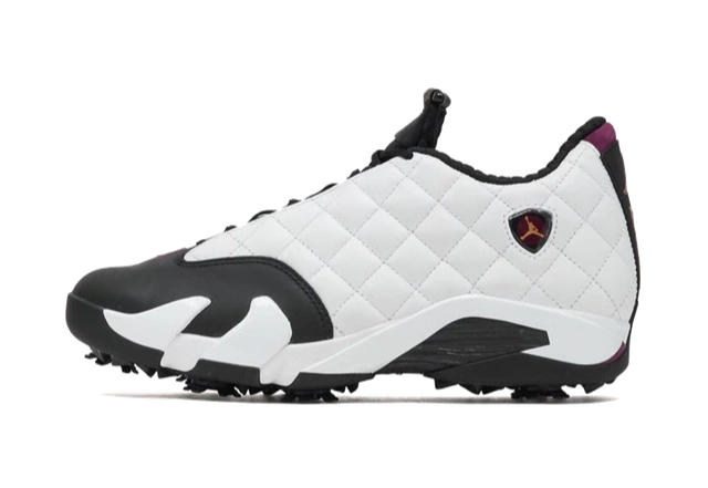 Jordan 14 Retro Golf NRG Bordeaux productfoto