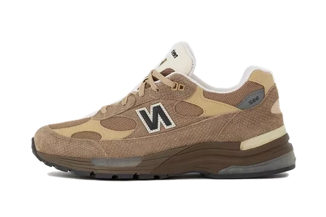 New Balance 992 MiUSA Driftwood Mushroom productfoto