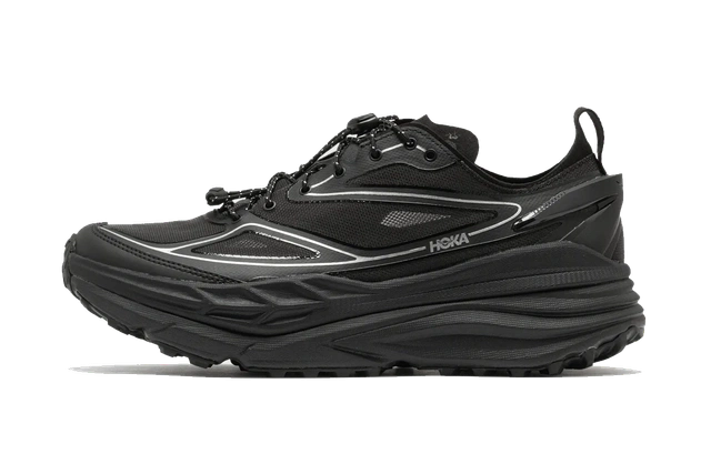 Hoka One One Stinson One7 Black Silver product photo