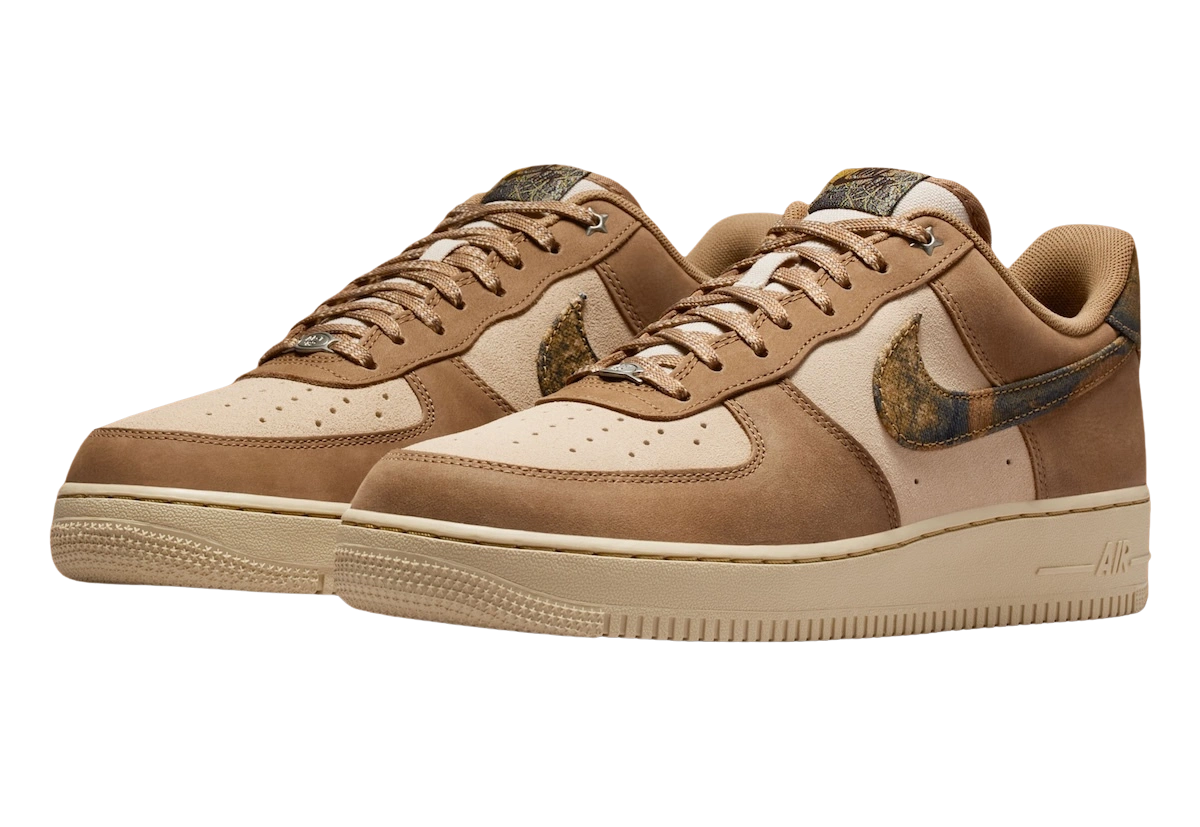 Nike Air Force 1 Low '07 Realtree Rattan Rocky Tan Seal Brown Camo - Image 1
