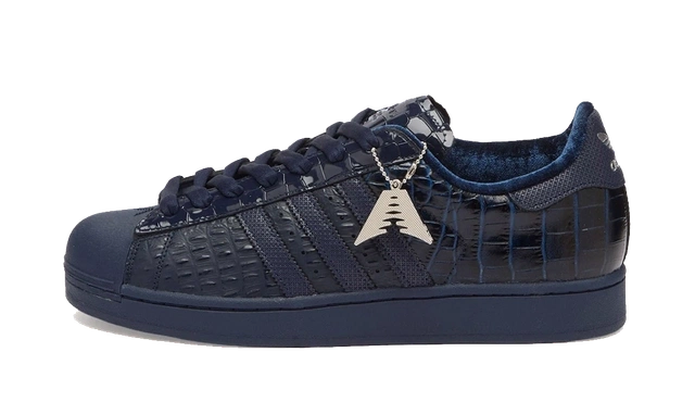 adidas Superstar x Anthony Edwards 'Navy Croc' product photo