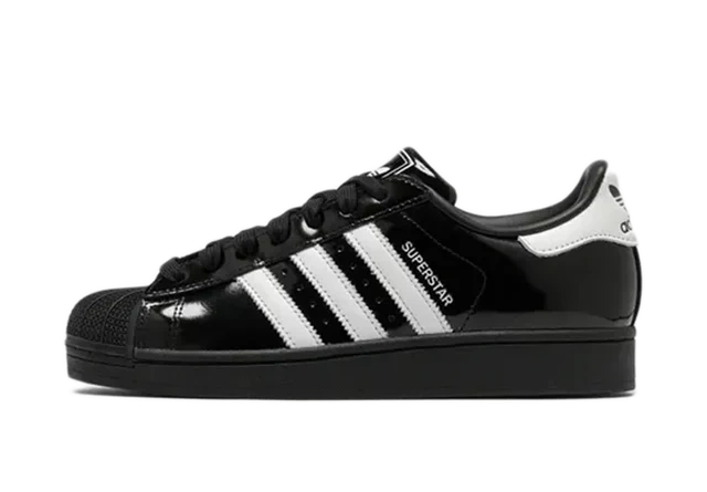 adidas Superstar II Black White Patent (W) product photo