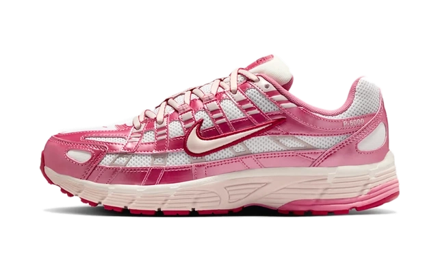 Nike P-6000 White Silt Red Peony (W)