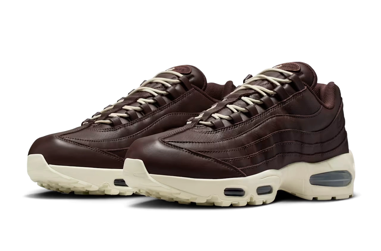 Nike Air Max 95 QS Big Bubble Baroque Brown Leather - Image 2