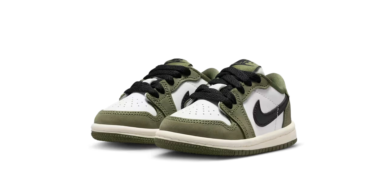 Jordan 1 Retro Low OG Medium Olive (TD) - Image 1