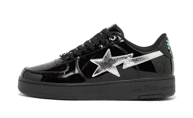BAPE Bape Sta x Solebox 'Patent Black' Produktfoto