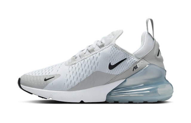Foto del prodotto Nike Air Max 270 Pure Platinum Light Smoke Grey Metallic Silver Black (W)