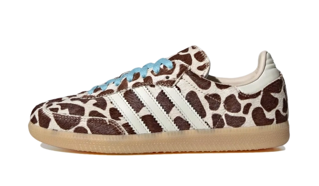 adidas Samba OG Cow Print Crystal Linen (W) Produktfoto