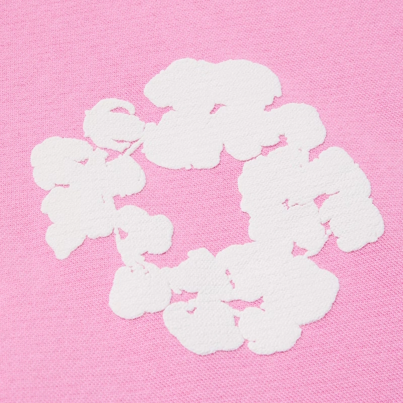 Denim Tears The Cotton Wreath Hoodie Pink - Image 2