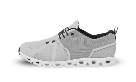 On Running Cloud 5 Waterproof Glacier Grey White product photo