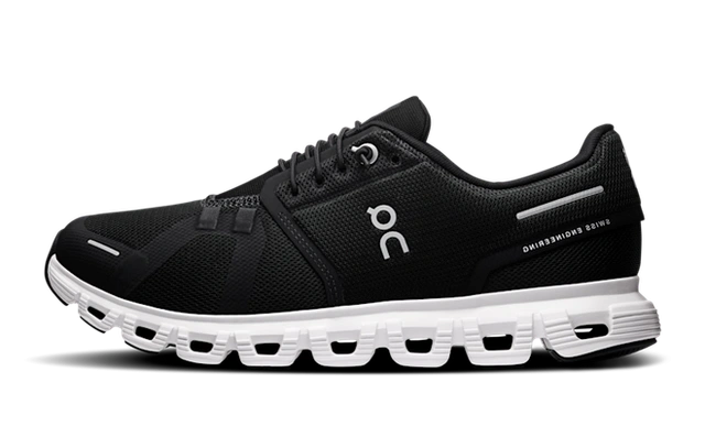 On Running Cloud 6 Black White (W) product photo