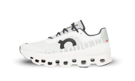 On Running Cloudmonster White Black (W) Produktfoto