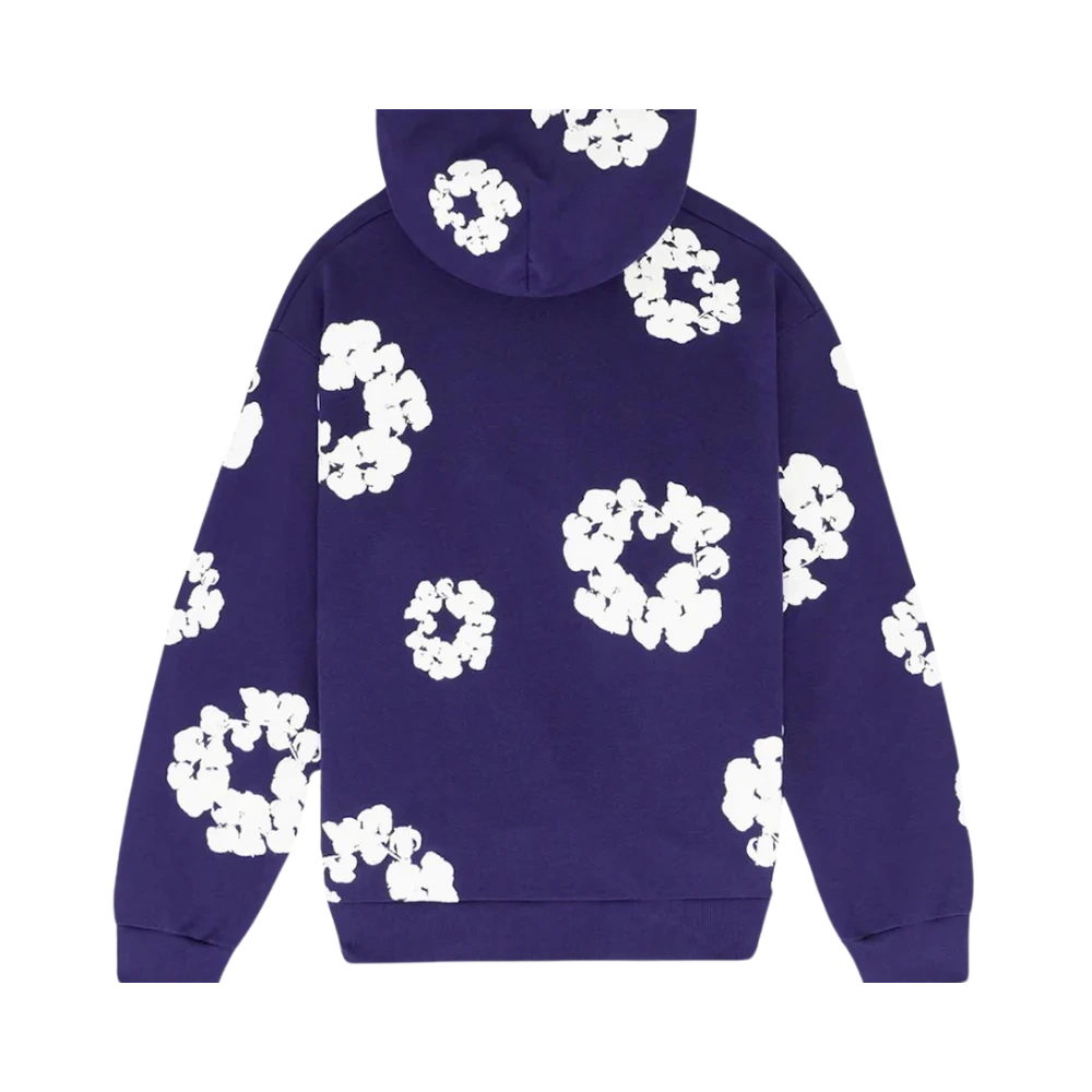 Denim Tears The Cotton Wreath Hoodie Purple - Image 1