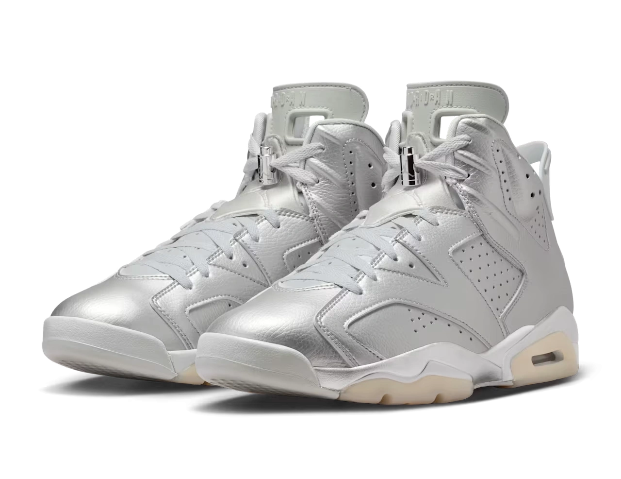 Jordan 6 Retro PSG Paris Saint-Germain Silver - Image 1