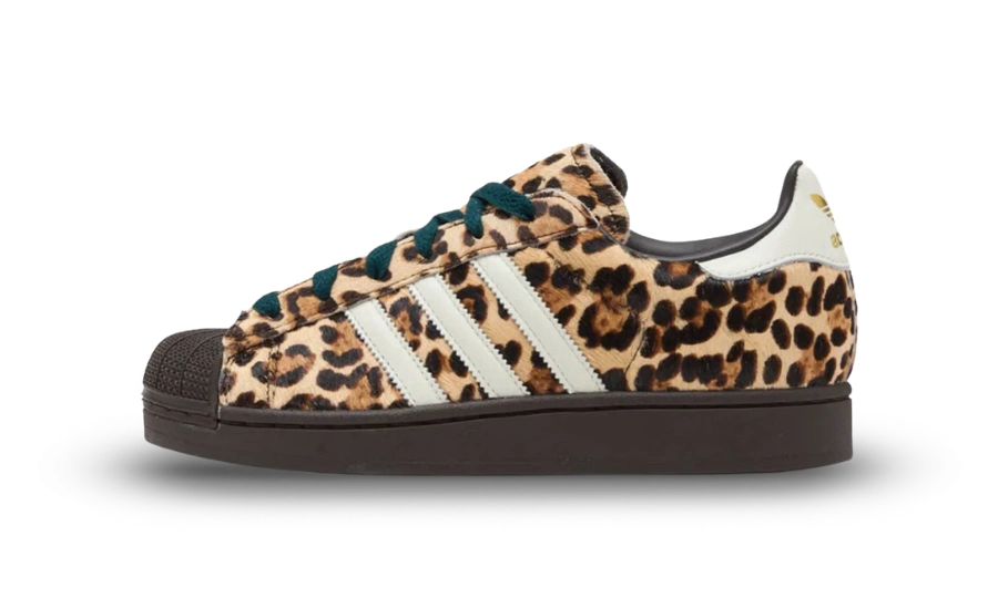 adidas Superstar II Leopard Dark Brown Ivory (W)