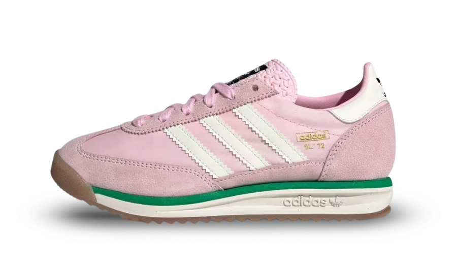 Photo du produit adidas SL 72 RS Clear Pink Off White Court Green (GS)