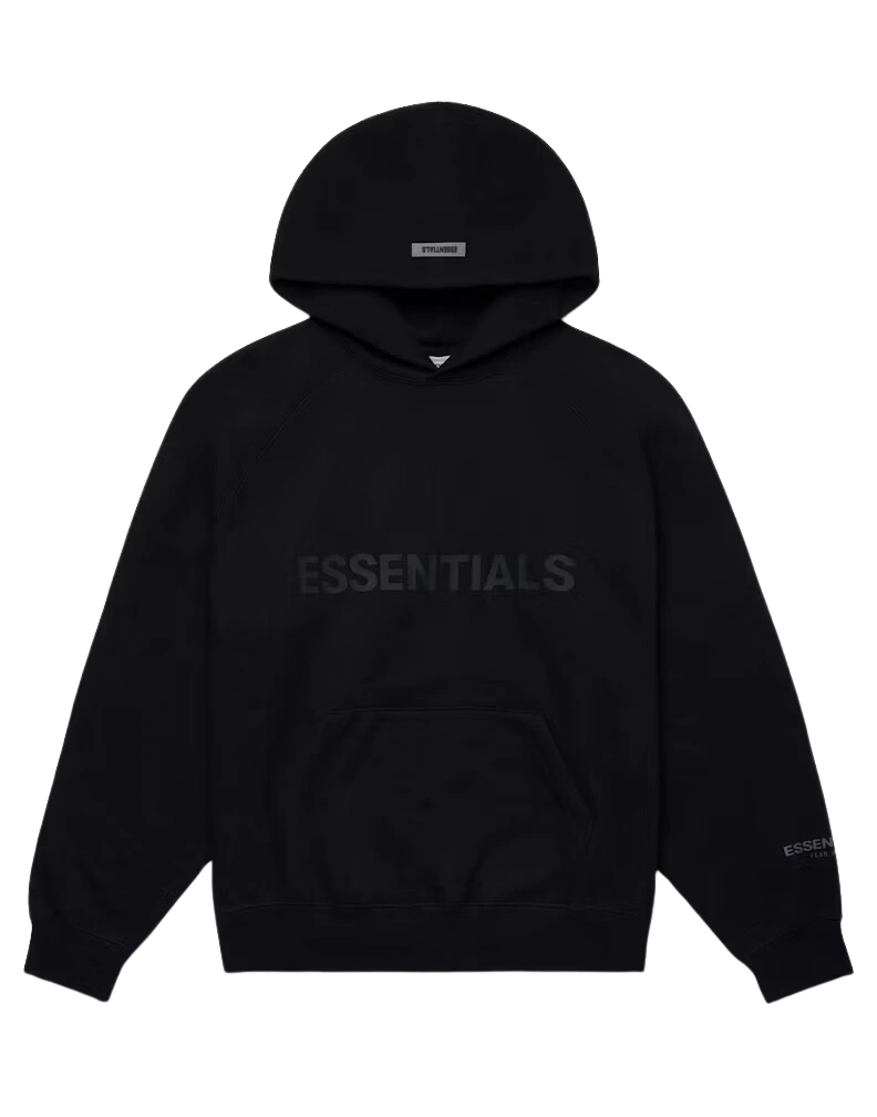 Fear of God Essentials Pullover Hoodie Applique Logo Dark Slate/Stretch Limo/Black