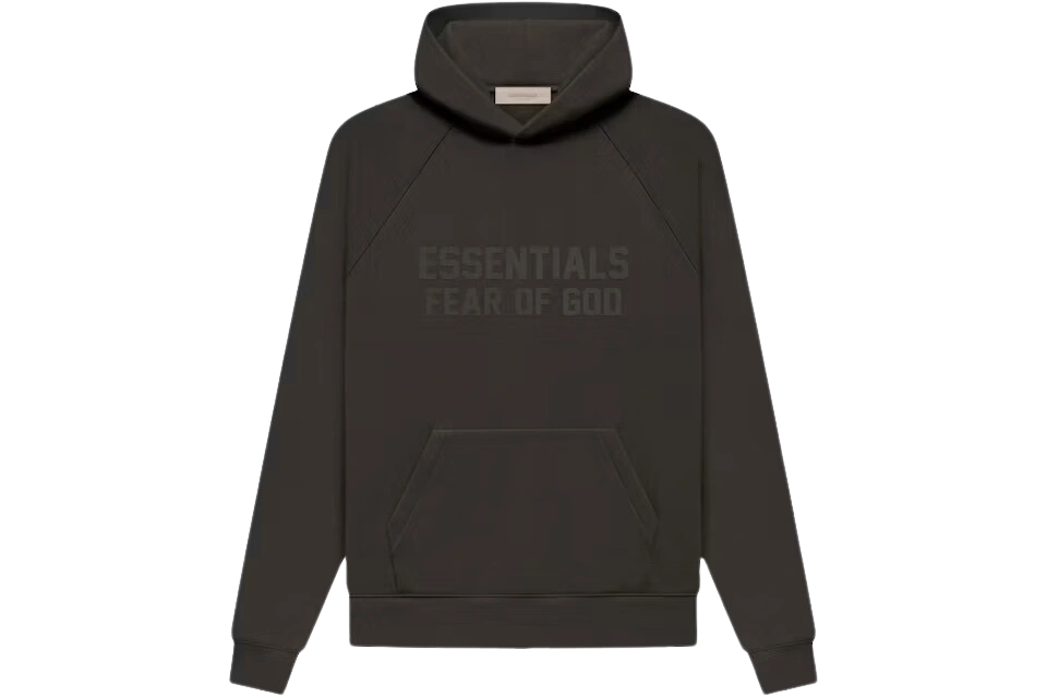 Fear of God Essentials Hoodie Off Black