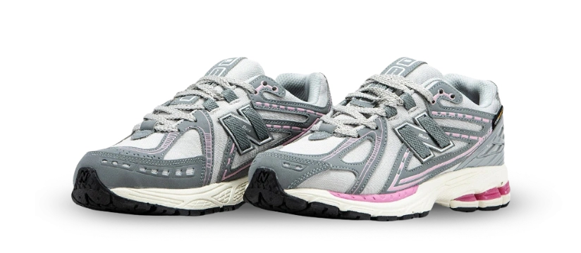 New Balance 1906R Grey Lilly Pink - Image 1