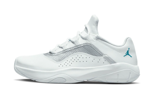 Jordan 11 CMFT Low White Neo Turquoise productfoto