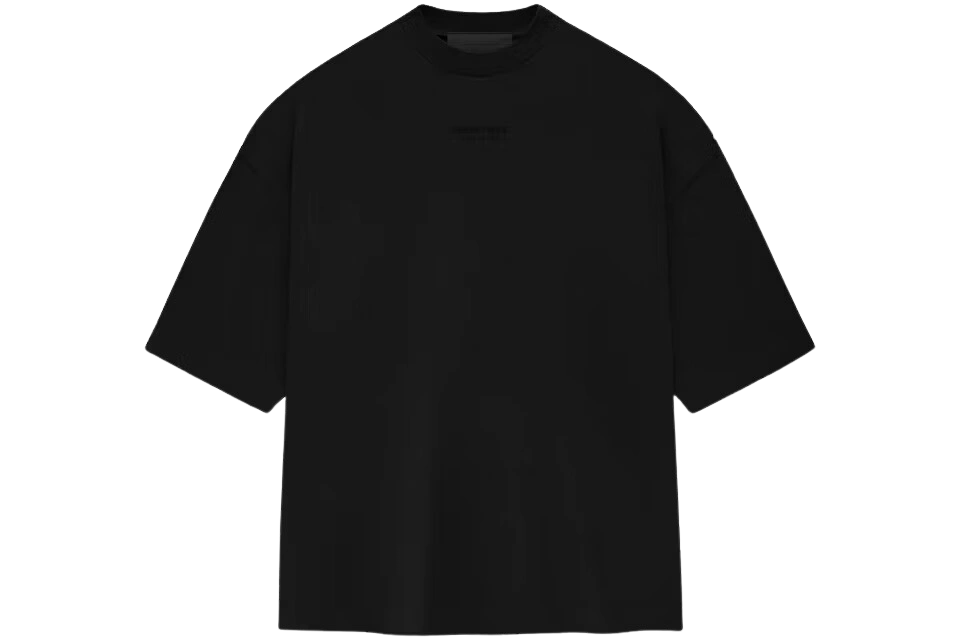 Photo du produit Fear of God Essentials Small Logo Tee Jet Black
