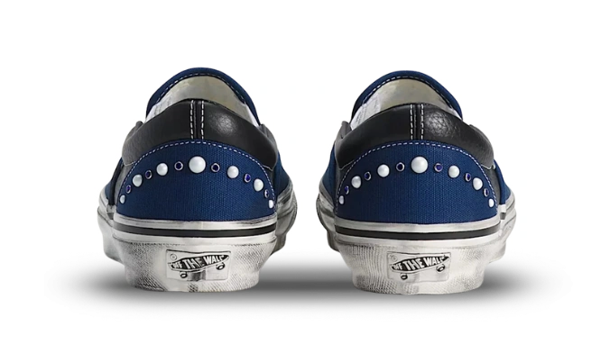 Vans LX Classic Slip-On 98 Pearlized Pack Indigo - Image 1