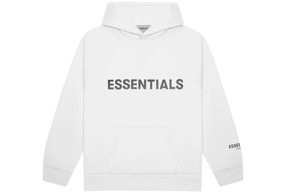 Foto del prodotto Fear of God Essentials Pullover Hoodie Applique Logo White