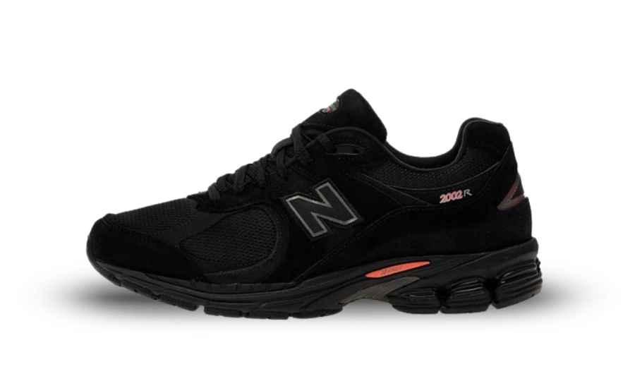 New Balance 2002R Black Castlerock Red product photo