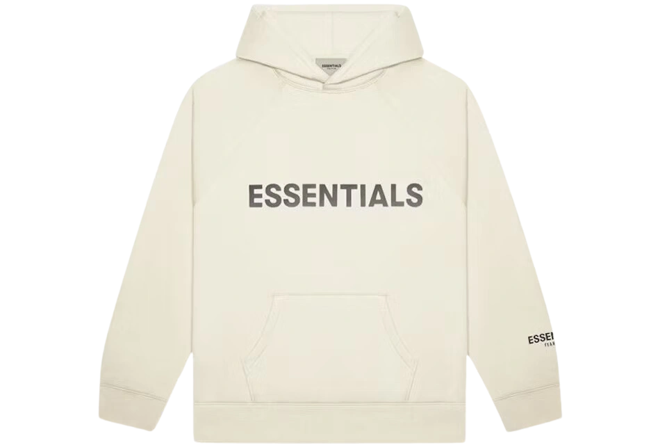 Foto del prodotto Fear of God Essentials Pullover Hoodie Applique Logo Buttercream