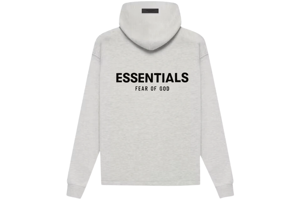 Fear of God Essentials Relaxed Hoodie Light Oatmeal - Image 1