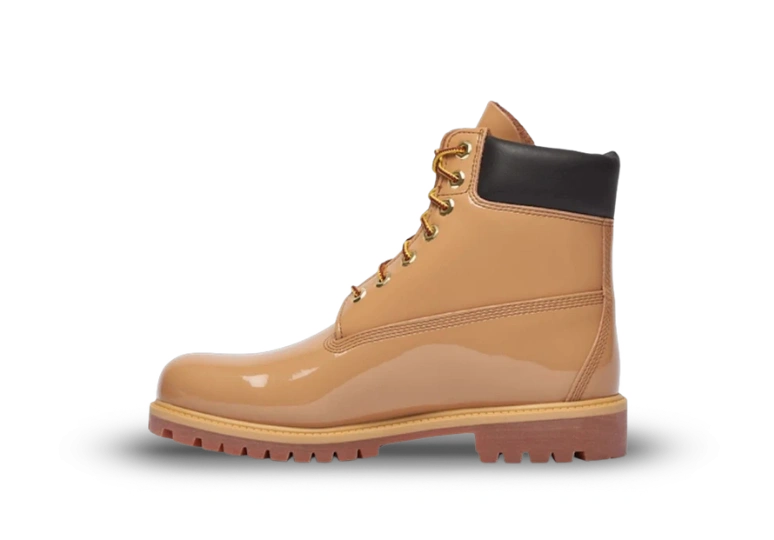 Timberland 6" Premium Waterproof Patent Boots Finch Wheat product photo