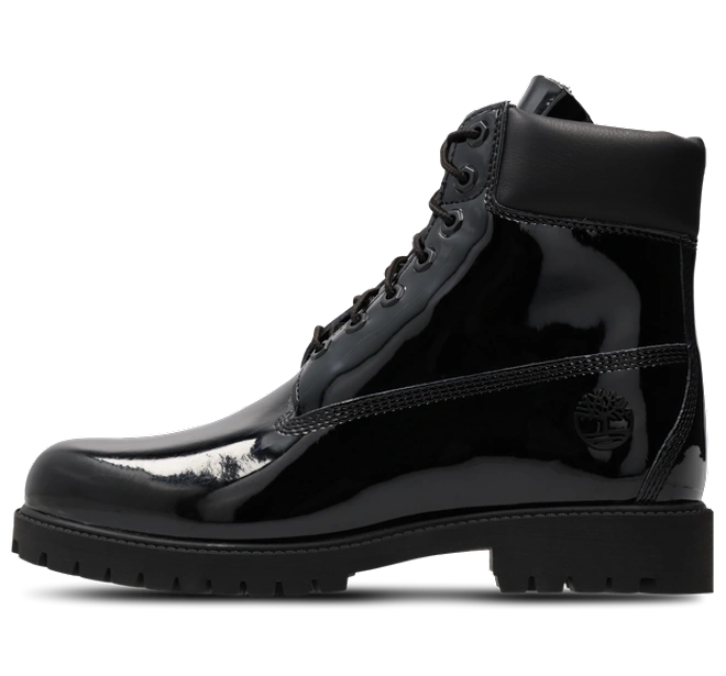 Timberland 6" Premium Waterproof Patent Boots Black product photo