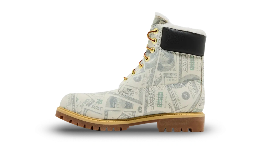 Timberland 6" Premium Waterproof Boot Supreme x MM6 Maison Margiela $100 Bills product photo
